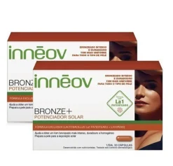 Duplo Inneov Bronze+ Potenciador Solar, 30 capsulas + 30 capsulas con 40% de Descuento! - Inneov