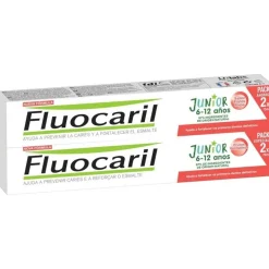 Duplo Pasta Junior Sabor Frutos Rojos 2x75ml - Fluocaril