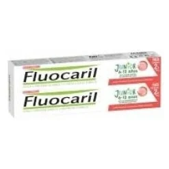 Duplo Pasta Junior Sabor Frutos Rojos 2x75ml - Fluocaril