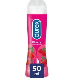 Durex Play Cherry Pleasure Gel - Lubricante Hidrosoluble Intimo (50 ml) - Reckitt Benckiser