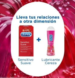 Durex Play Cherry Pleasure Gel - Lubricante Hidrosoluble Intimo (50 ml) - Reckitt Benckiser
