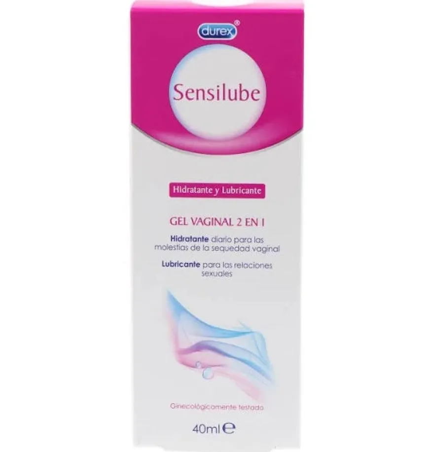 Durex Sensilube - Lubricante Vaginal Fluido (1 Envase 40 ml) - Reckitt Benckiser