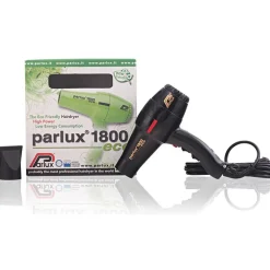 1800 Eco Edition Secador Negro 1 u - Parlux