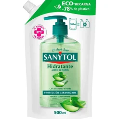 Eco - Recarga Jabón Antibacteriano Hidratante 500ml - Sanytol