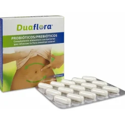 Edda Pharma Duaflora Prebióticos/probióticos, 30 Cápsulas - Duaflora