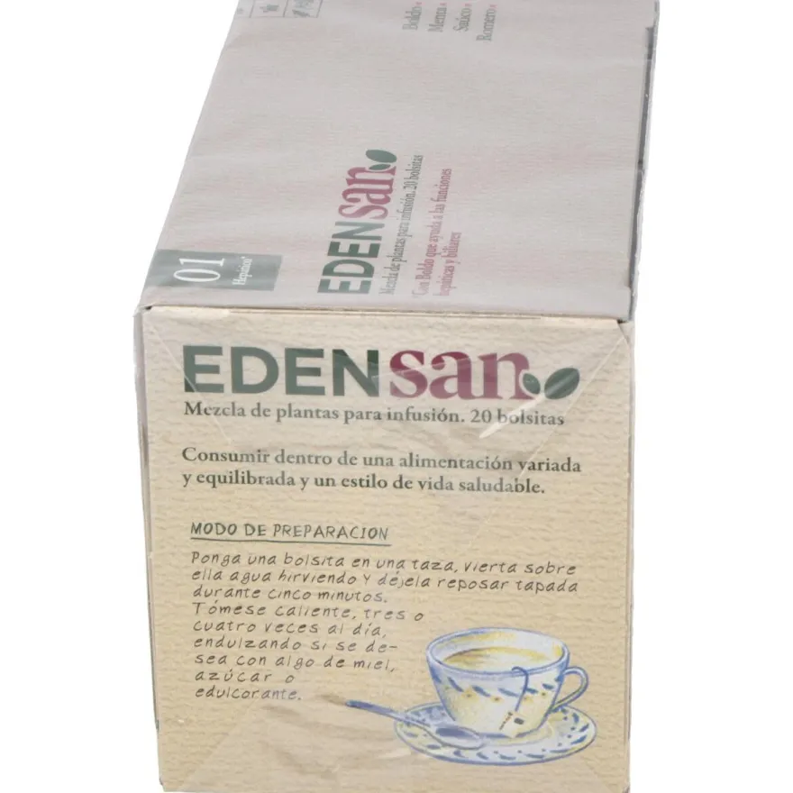 Edensan 01 Filtros Infusiones 20uds - Dietisa