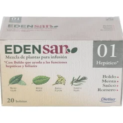 Edensan 01 Filtros Infusiones 20uds - Dietisa