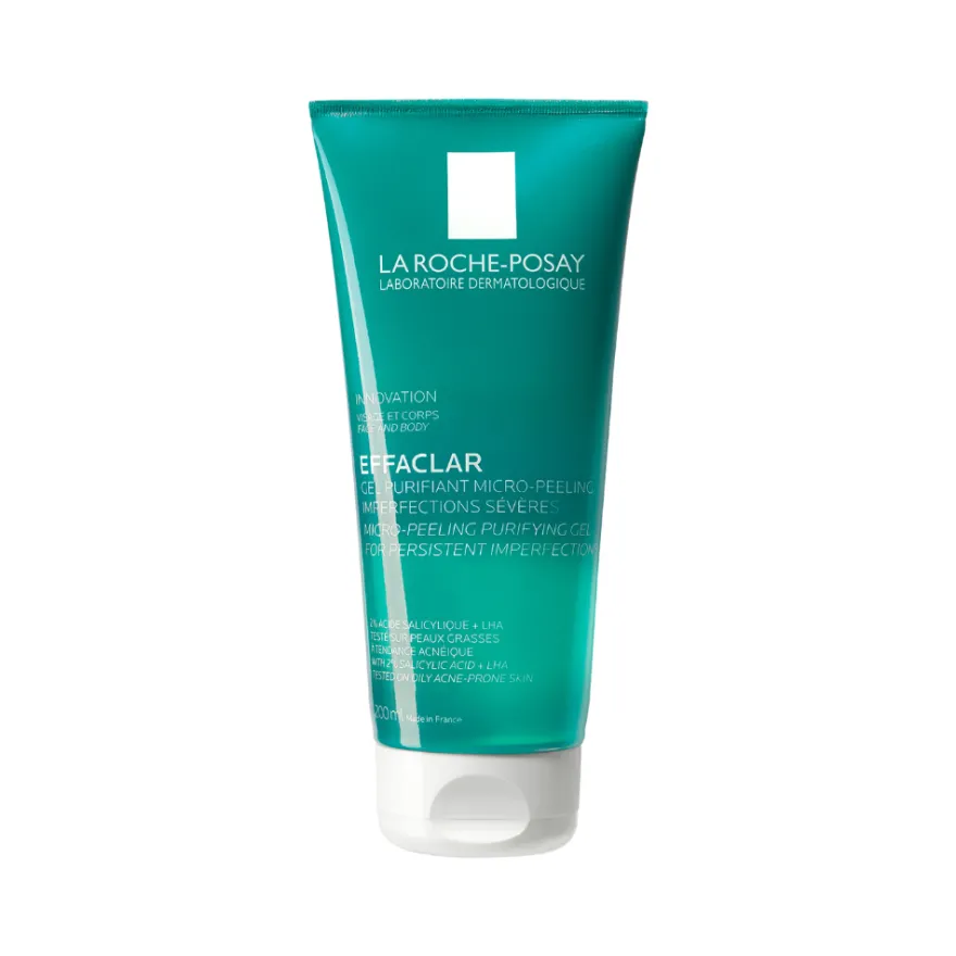 Effaclar Gel Purificante Micro-Exfoliante, 200 ml. - La Roche Posay