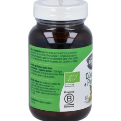 El Granero Curcuma Pimienta Bio 60Caps