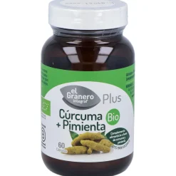 El Granero Curcuma Pimienta Bio 60Caps