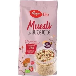 El Granero Integral Muesli Frutos Rojos Sin Gluten 375G