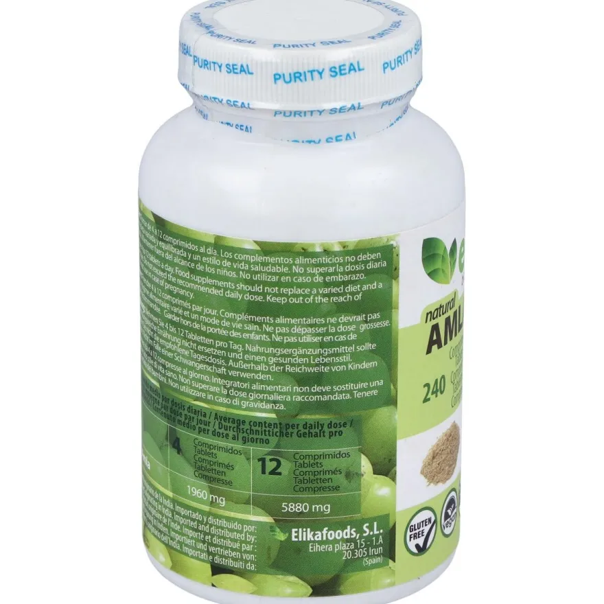 Elika Biofoods® Amla (Ama Laki) 240Comp