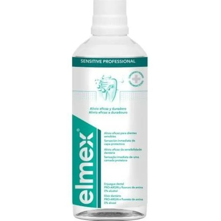 Elmex Sensitive Profesional Enjuague 1 Envase 400Ml