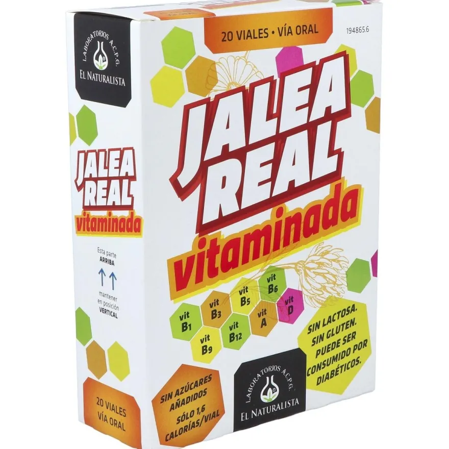 El Naturalista Jalea Real Vitaminada, 20 Ampollas 2