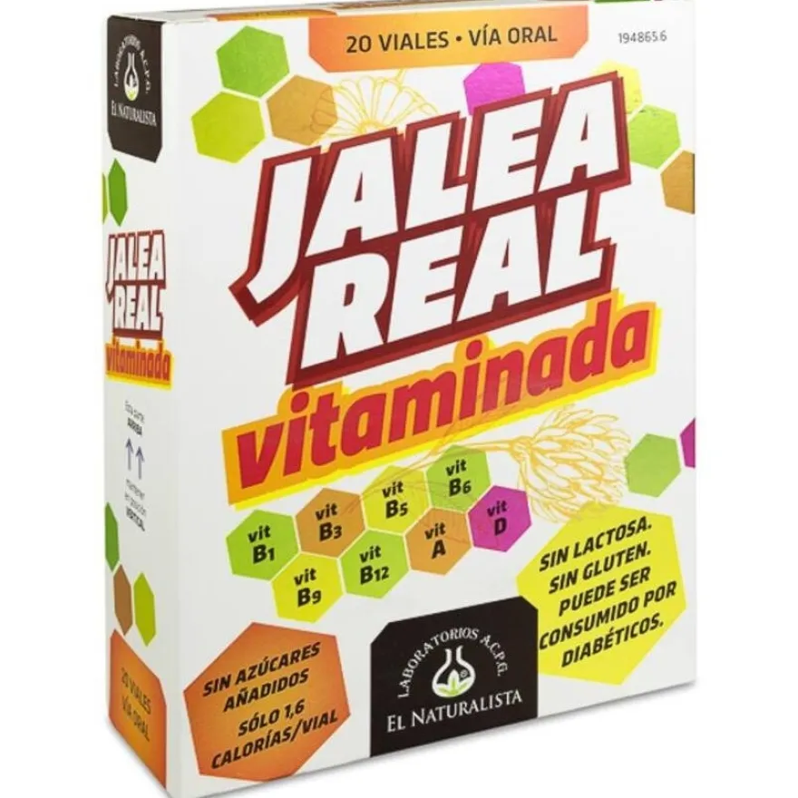 El Naturalista Jalea Real Vitaminada, 20 Ampollas 2
