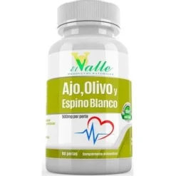 El Valle Ajo Espino Blanco Olivo 60Caps