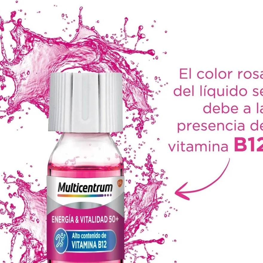 Energia y Vitalidad Sabor Frambuesa 15 Amp - Multicentrum