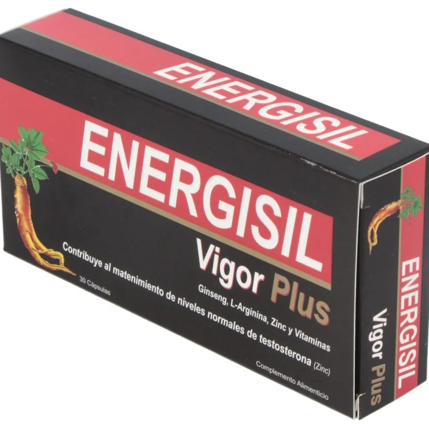 Energisil Vigor Plus (ginseng+arginina) 30cap - Pharma Otc