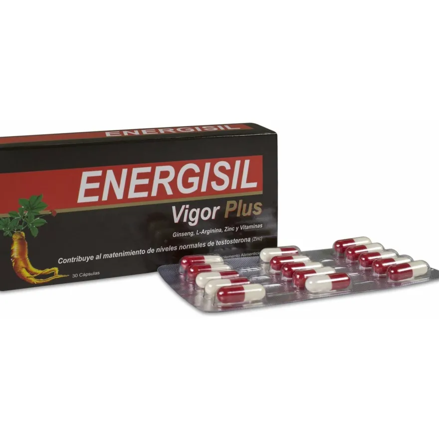 Energisil Vigor Plus (ginseng+arginina) 30cap - Pharma Otc