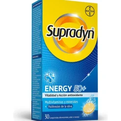Energy 50+, 30 Comprimidos Efervescentes - Supradyn
