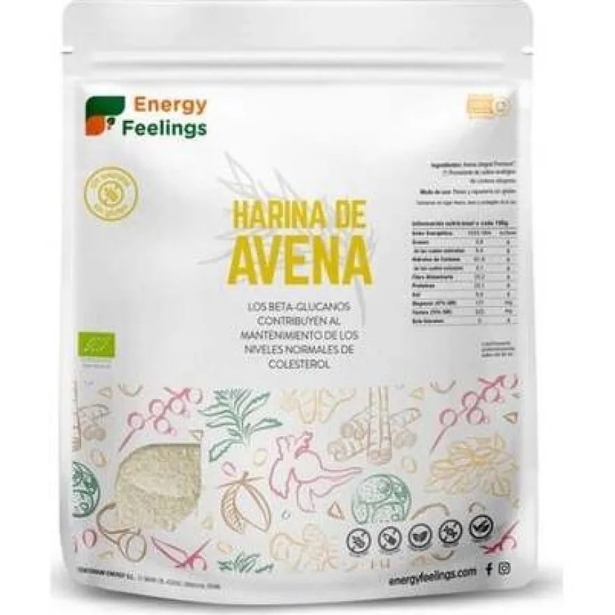Energy Feelings Harina Avena Sin Gluten Xxl Bio 1Kg