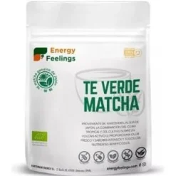 Energy Feelings Te Verde Matcha Polvo Eco Vegan Sin Gluten 100G