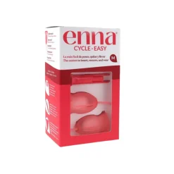 Enna Easy Cup 'M' x 2 + Vaso Higienizador + Aplicador. - Exeltis