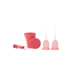 Enna Easy Cup 'M' x 2 + Vaso Higienizador + Aplicador. - Exeltis