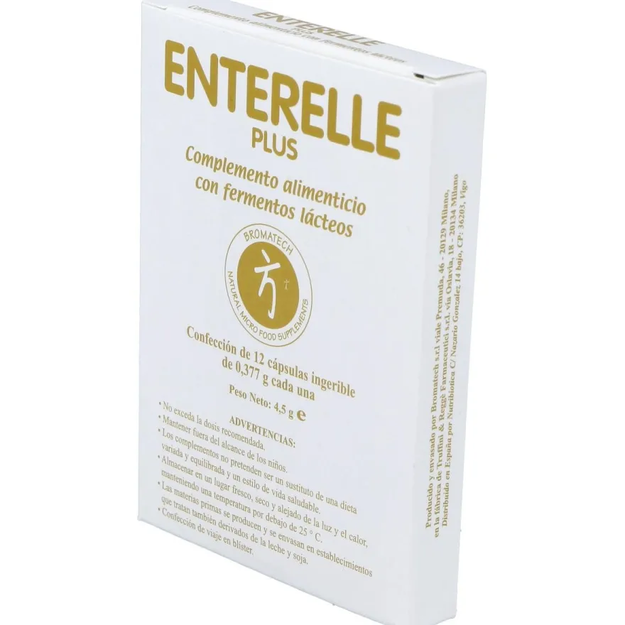 Enterelle Plus, 12 Cápsulas - Bromatech