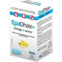 Epadhax Omega 3 Activo 550 Mg 150 Cápsulas