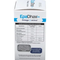 Epadhax Omega 3 Activo 550 Mg 150 Cápsulas