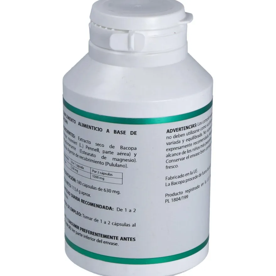 Equisalud Ayurveda Bacopa 180Caps