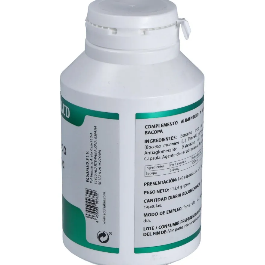 Equisalud Ayurveda Bacopa 180Caps