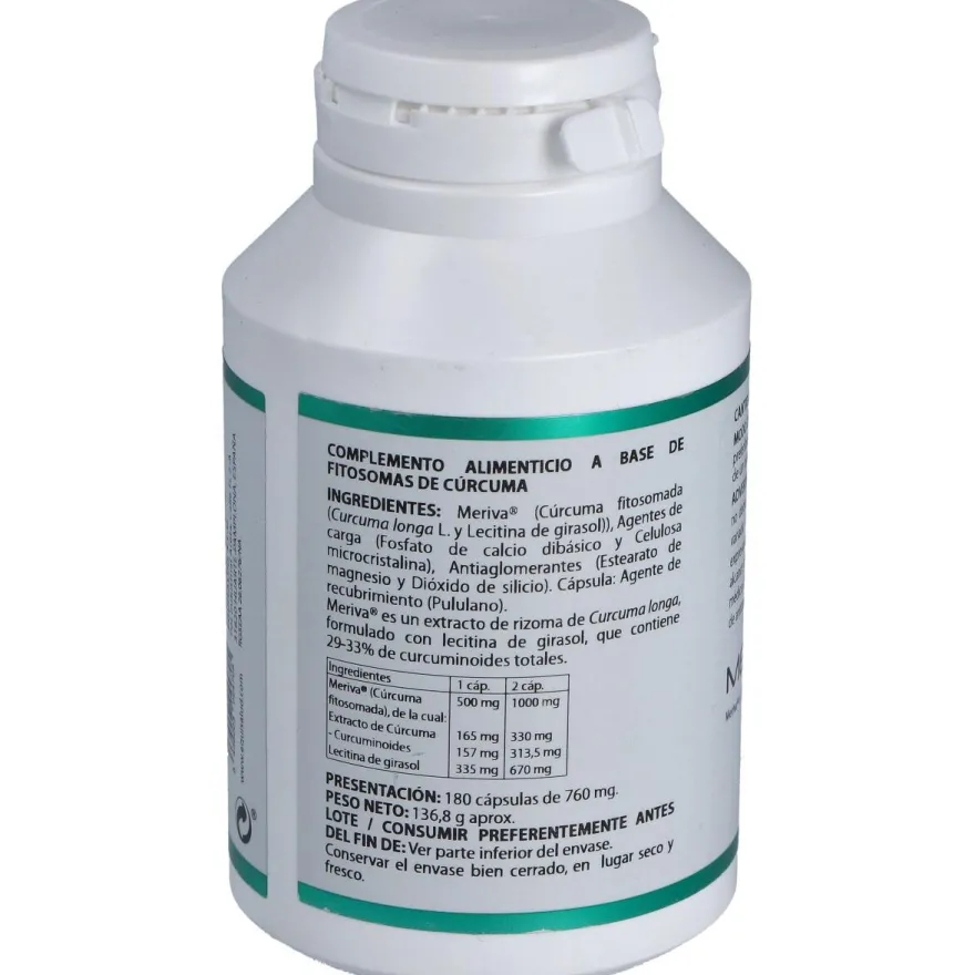 Equisalud Holofit Cúrcuma Fitosomada 180Caps