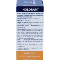 Equisalud Holoram Cardivas 60Caps