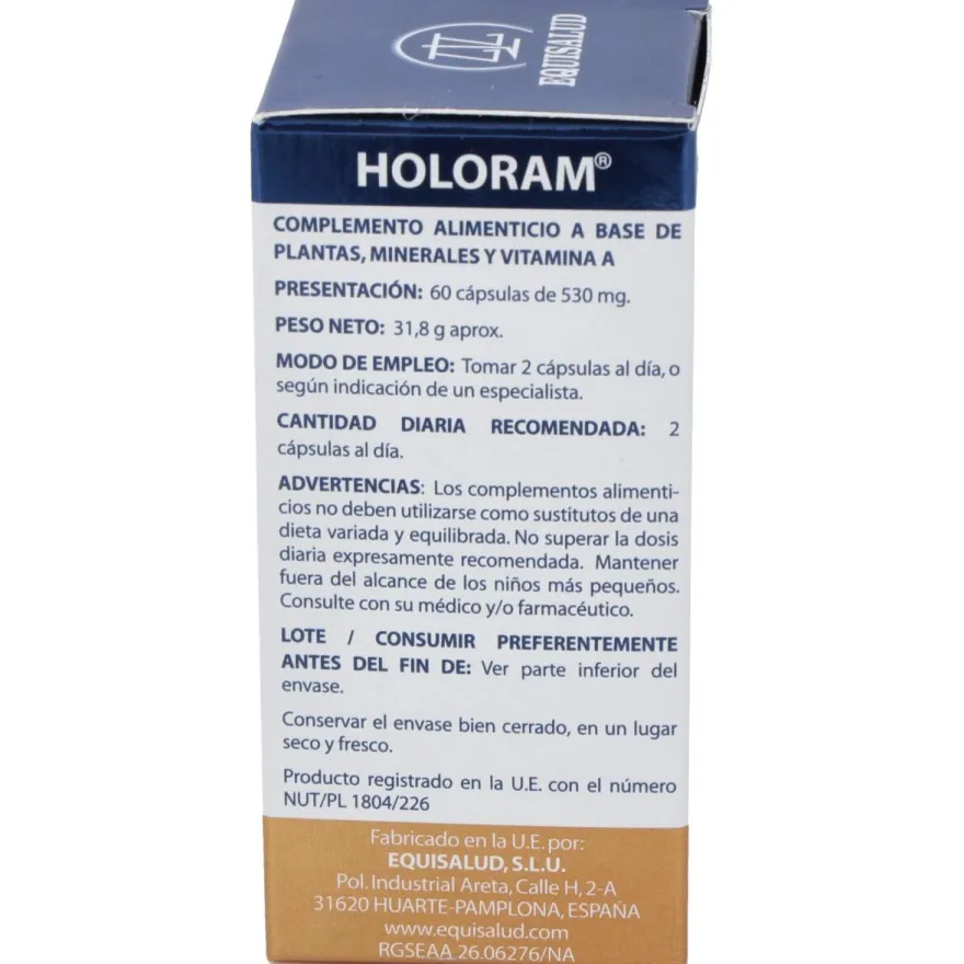 Equisalud Holoram Drenuril 60Caps