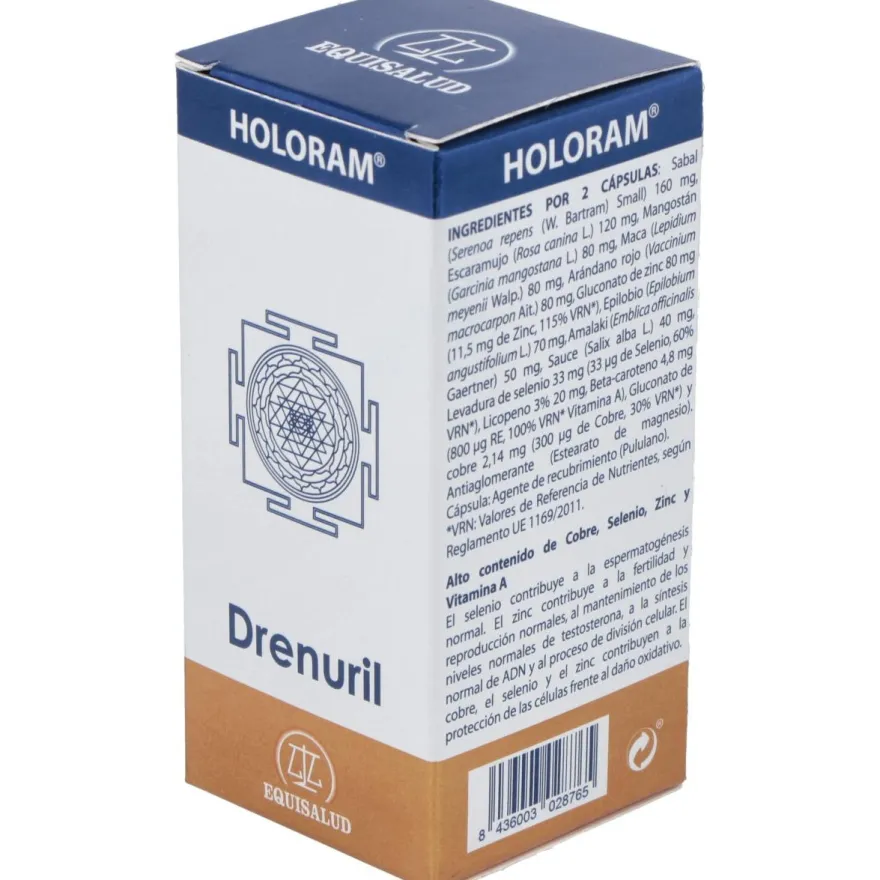 Equisalud Holoram Drenuril 60Caps