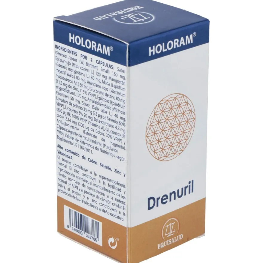 Equisalud Holoram Drenuril 60Caps
