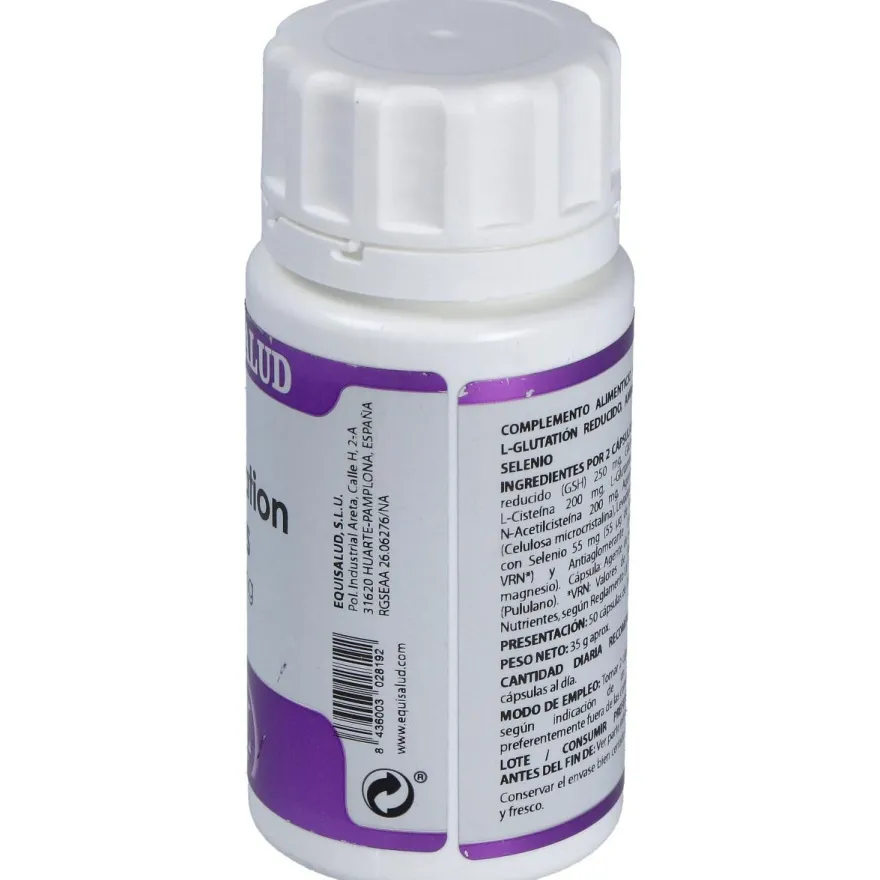 Equisalud L-Glutatión Plus 125Mg 50Caps