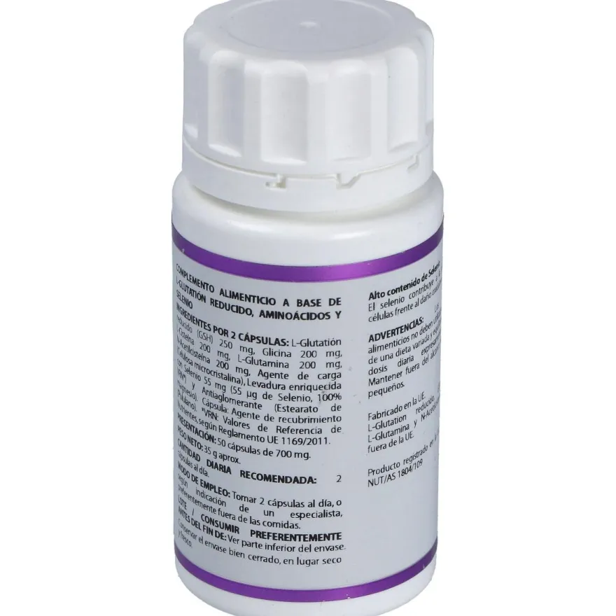 Equisalud L-Glutatión Plus 125Mg 50Caps