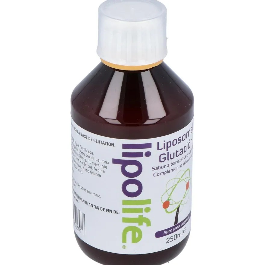 Equisalud Lipolife Liposomal Glutatión Albaricoque Y Vainilla 250Ml