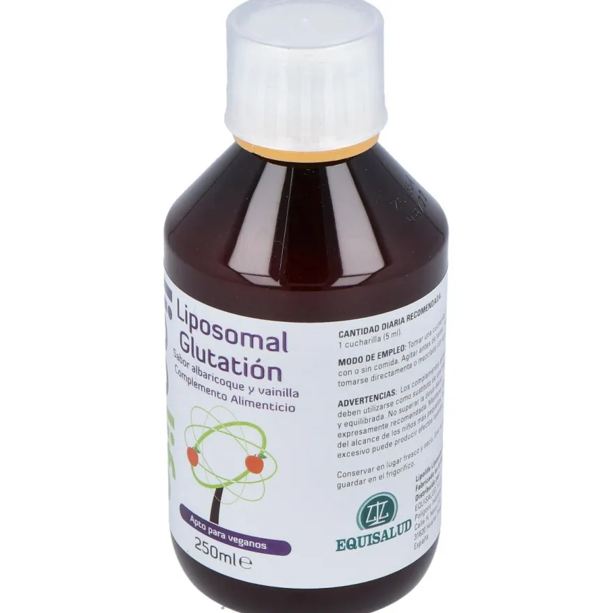 Equisalud Lipolife Liposomal Glutatión Albaricoque Y Vainilla 250Ml