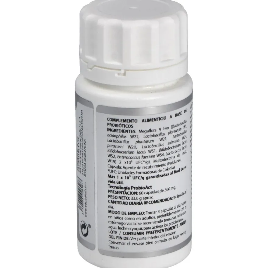 Equisalud Microbiota Megaflora 9 60Caps