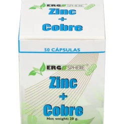 Ergonat Galenic Zinc Cobre Ergosphere 50Caps