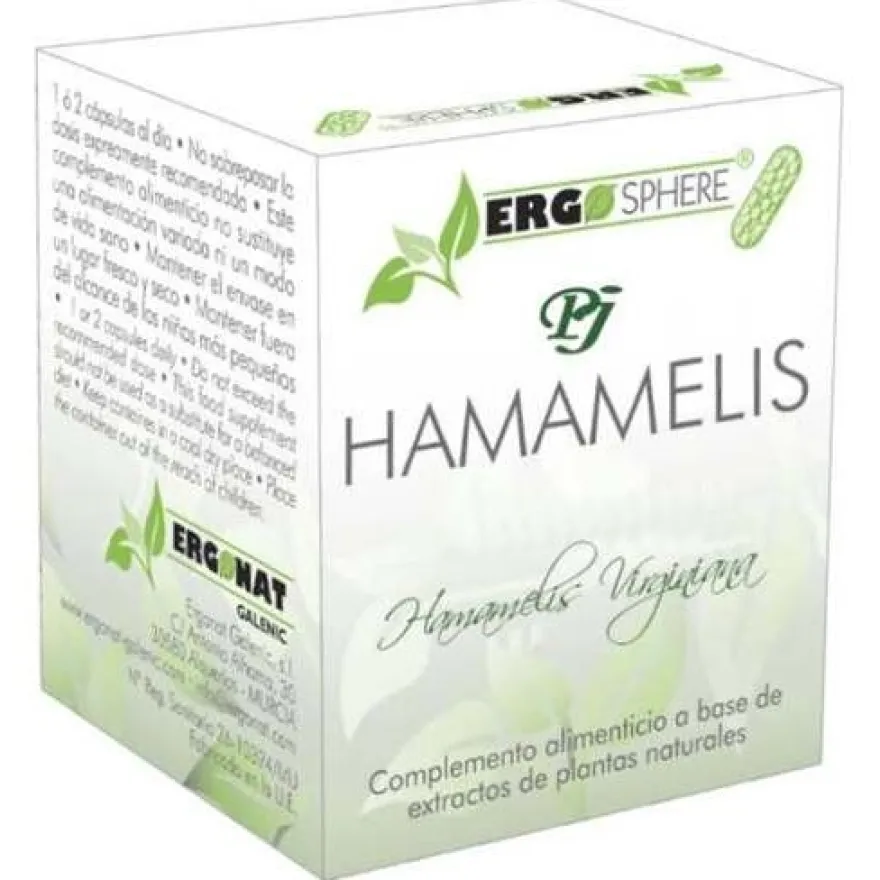 Ergonat Hamamelis Phytogran 45caps - Ergonat Galenic