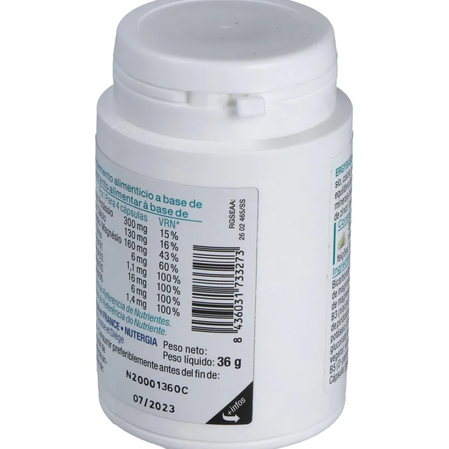 Ergybase 60cap - Nutergia