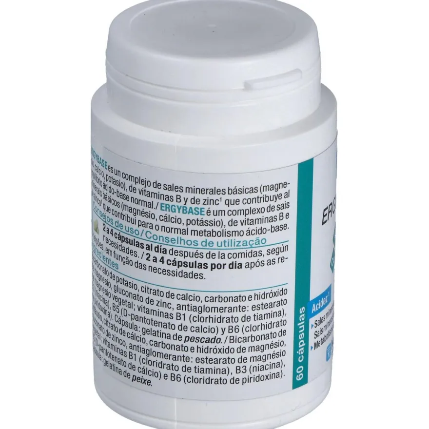 Ergybase 60cap - Nutergia
