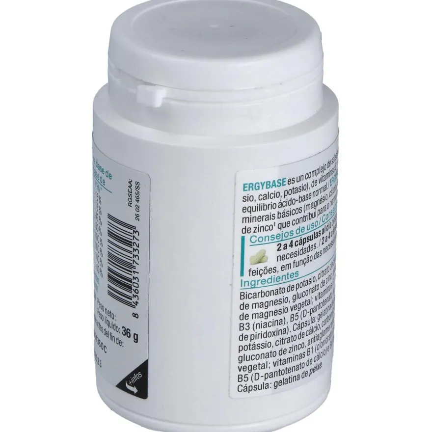 Ergybase 60cap - Nutergia