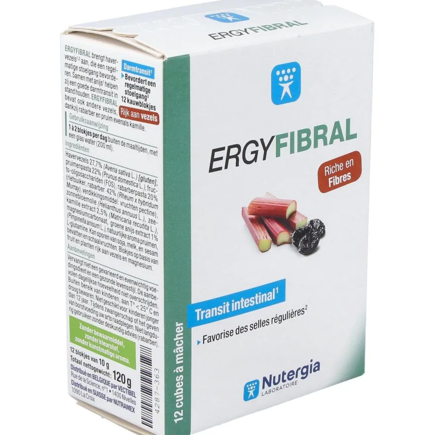 Ergyfibral 12cubos - Nutergia