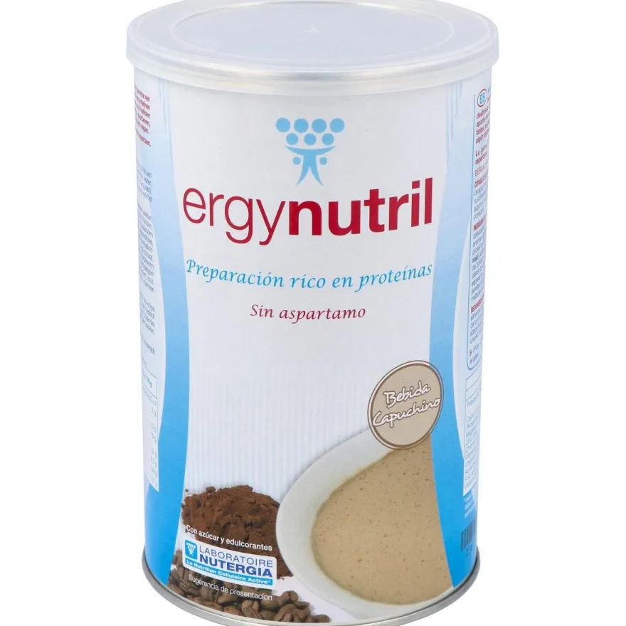 Ergynutril (proteinas) Capuccino Polvo 300gr. 2 - Nutergia